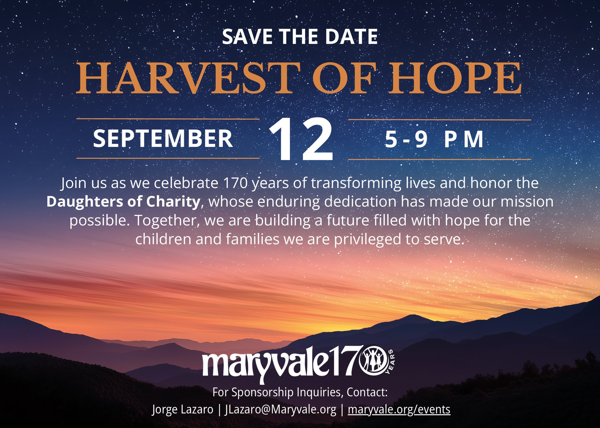 Harvest of Hope 2026 STD