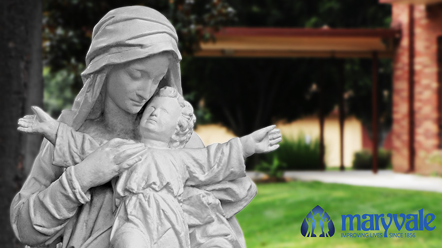 Madonna & Child Statue